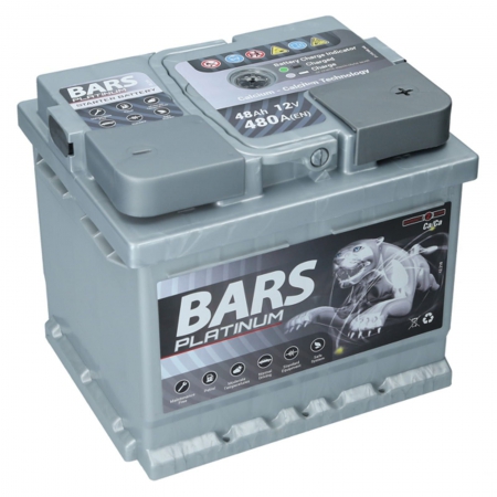 Bars Silver 12V, 44Ah, 380A