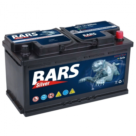 Bars Silver 12V, 44Ah, 380A